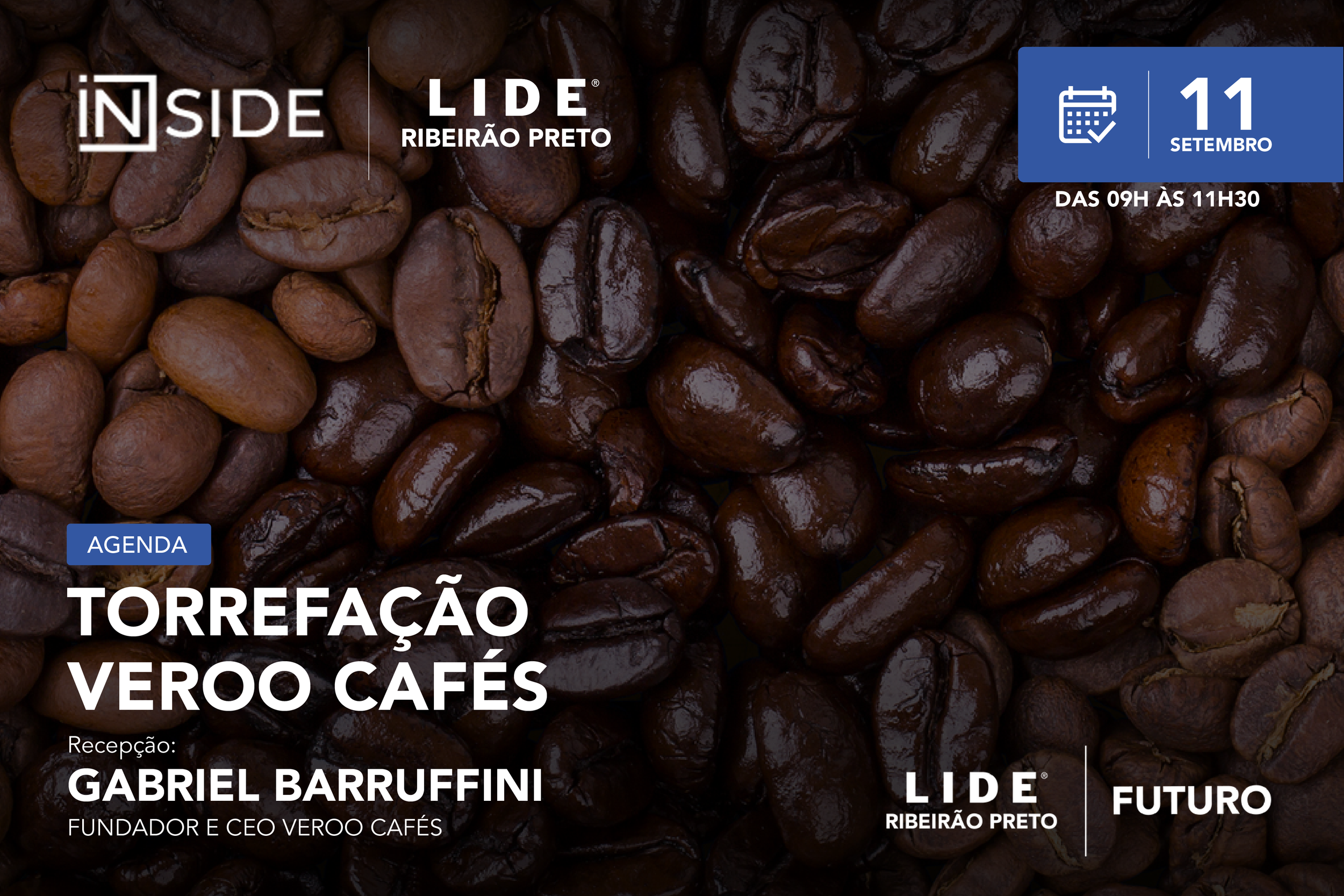 O <b>LIDE FUTURO Ribeirão Preto</b> promoverá uma visita exclusiva à torrefação <b>Veroo Cafés</b>, proporcionando que seus filiados acompanhem de perto o processo de produção.